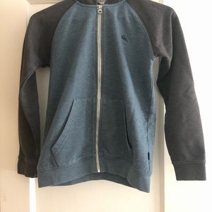Quick Silver boys M hoodie with zipper
